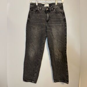 Abercrombie Kids Charcoal Loose Jeans - Size 15/16